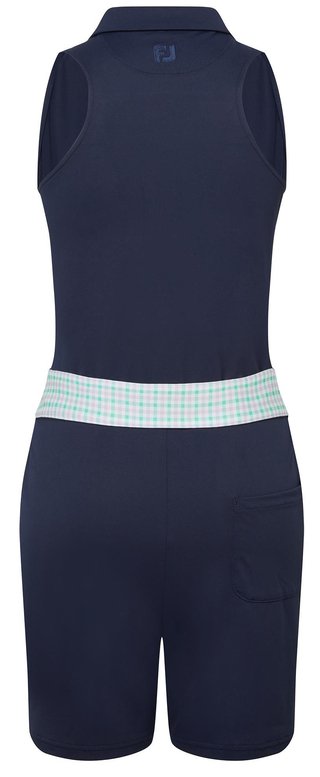 FootJoy Sleeveless polo senza maniche da donna, blu navy