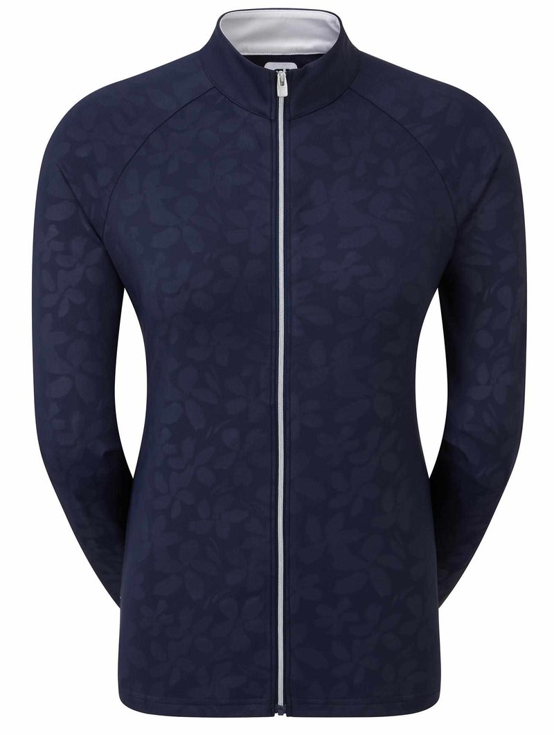FootJoy Floral Embossed felpa donna, navy