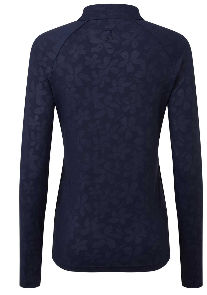 FootJoy Floral Embossed felpa donna, navy