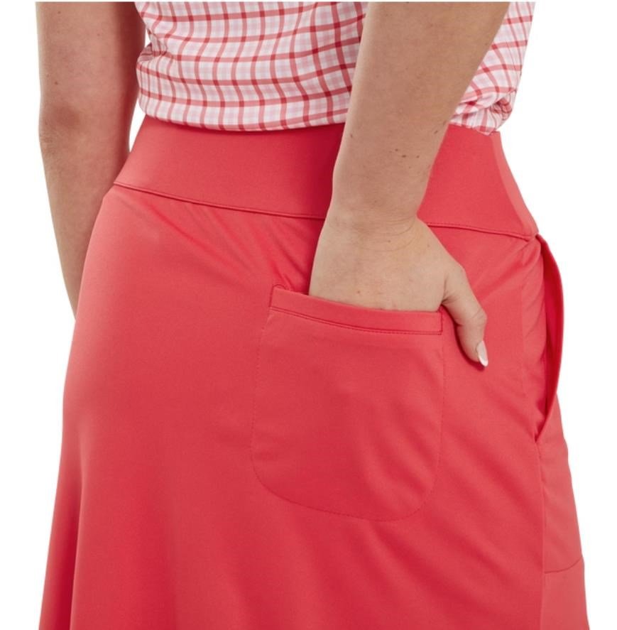 FootJoy golf skort 2024 da donna, rosso