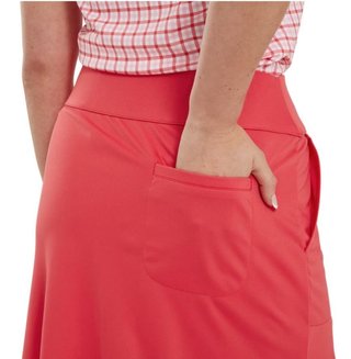 FootJoy golf skort 2024 da donna, rosso