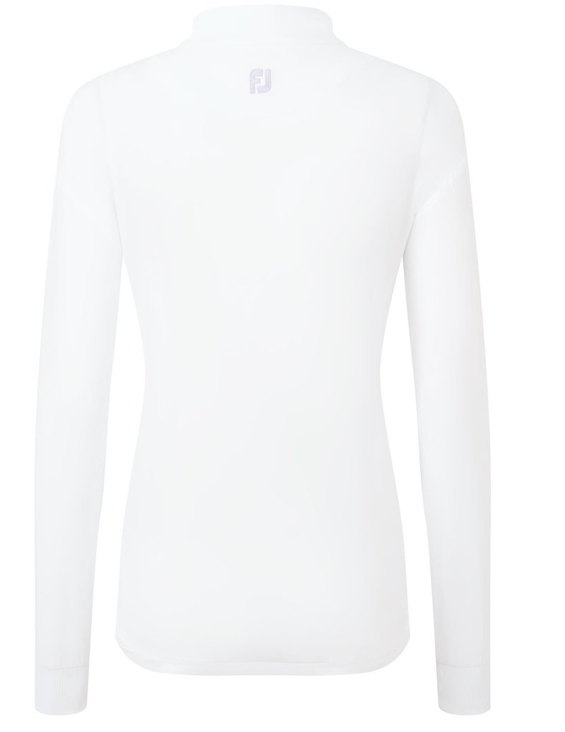 FootJoy Lightweight Full-Zip giacca donna, bianco/lavanda