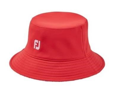 FootJoy Reversible cappello da sole donna, rosso/gingham
