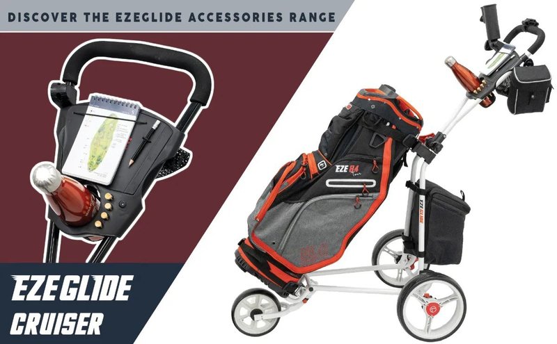 Ezeglide Cruiser carrello manuale, bianco