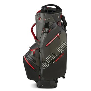 Big Max AQUA Sport 4 cart bag, carbone/nero/rosso