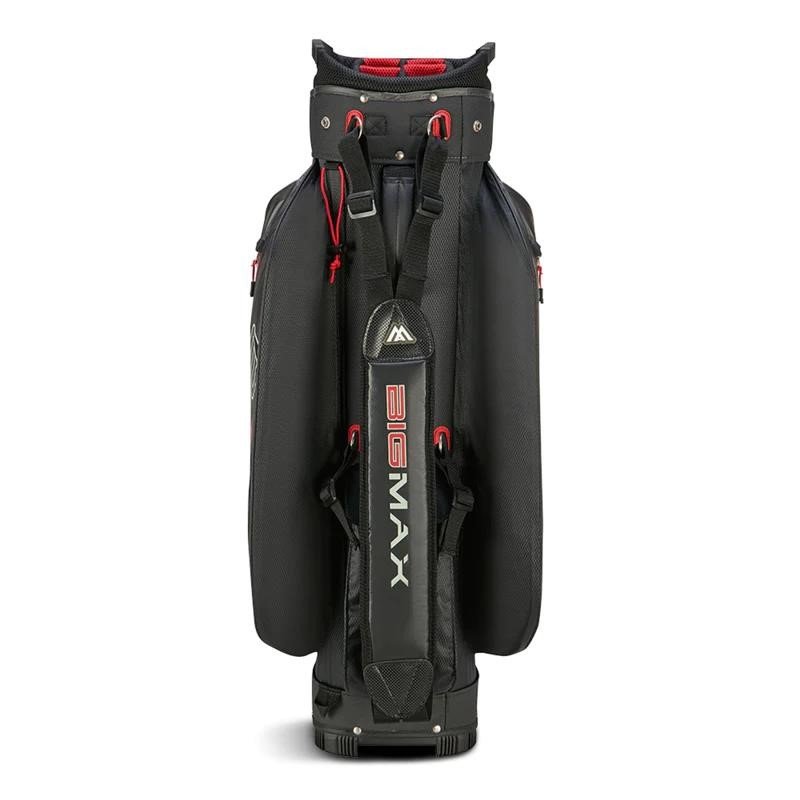 Big Max AQUA Sport 4 cart bag, carbone/nero/rosso