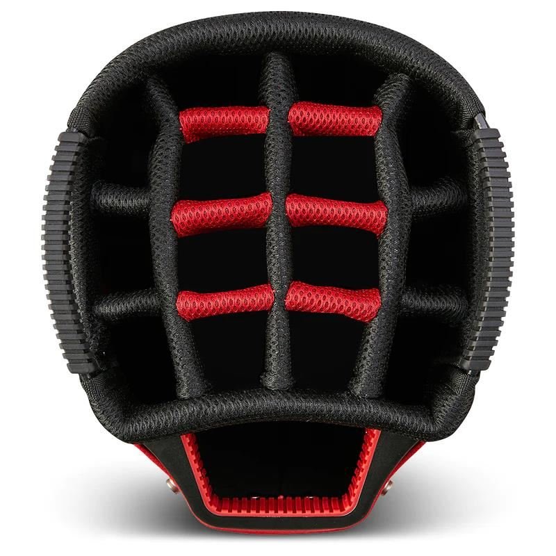Big Max AQUA Sport 4 cart bag, carbone/nero/rosso