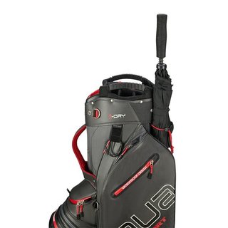 Big Max AQUA Sport 4 cart bag, carbone/nero/rosso