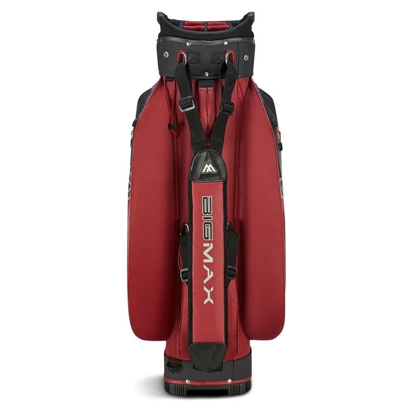 Big Max AQUA Sport 4 cart bag, charcoal/merlot
