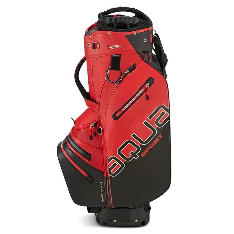 Big Max AQUA Sport 4 cart bag, rosso/nero