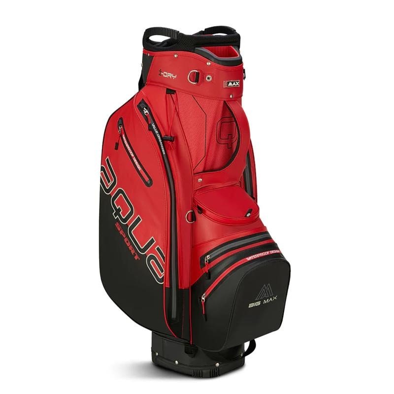 Big Max AQUA Sport 4 cart bag, rosso/nero