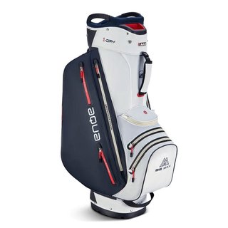 Big Max AQUA Style 4 cart bag, bianco/navy/rosso