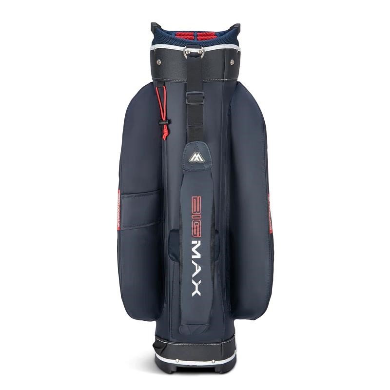 Big Max AQUA Style 4 cart bag, bianco/navy/rosso