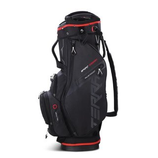 Big Max Terra Sport cart bag, nero/rosso