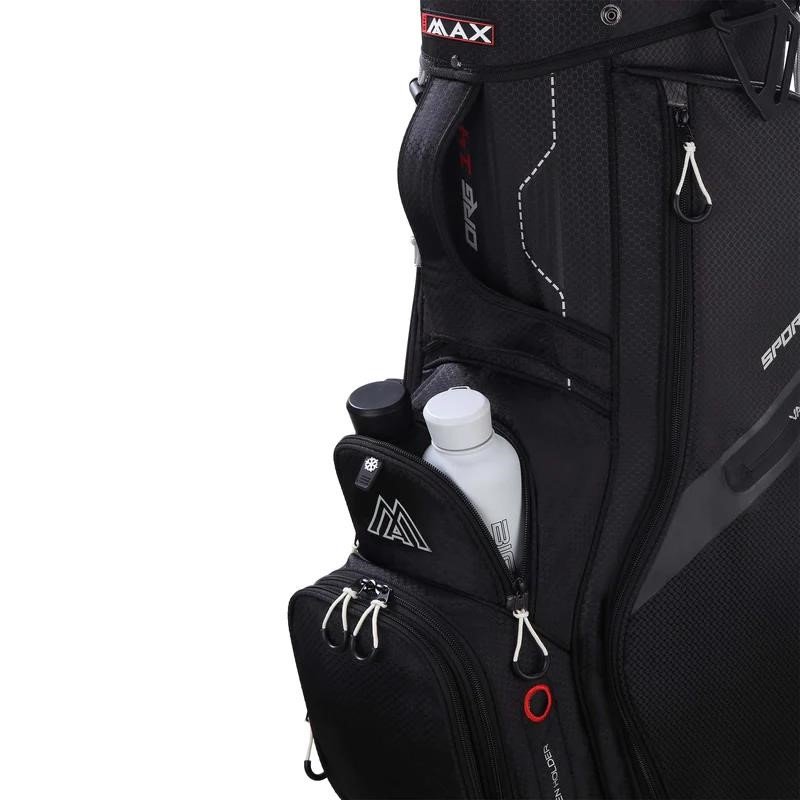 Big Max Terra Sport cart bag, nero/rosso