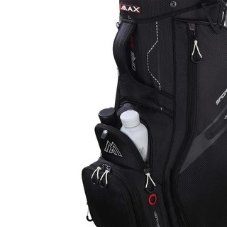 Big Max Terra Sport cart bag, nero/rosso