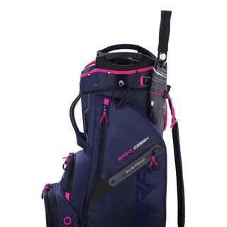 Big Max Terra Sport steel blue/fuchsia cart bag