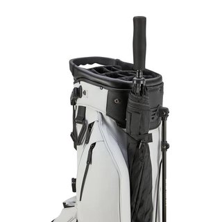 Big Max Dri Lite Hybrid Prime stand bag, off white