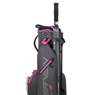 Big Max Heaven Seven G stand bag, charcoal/fuchsia