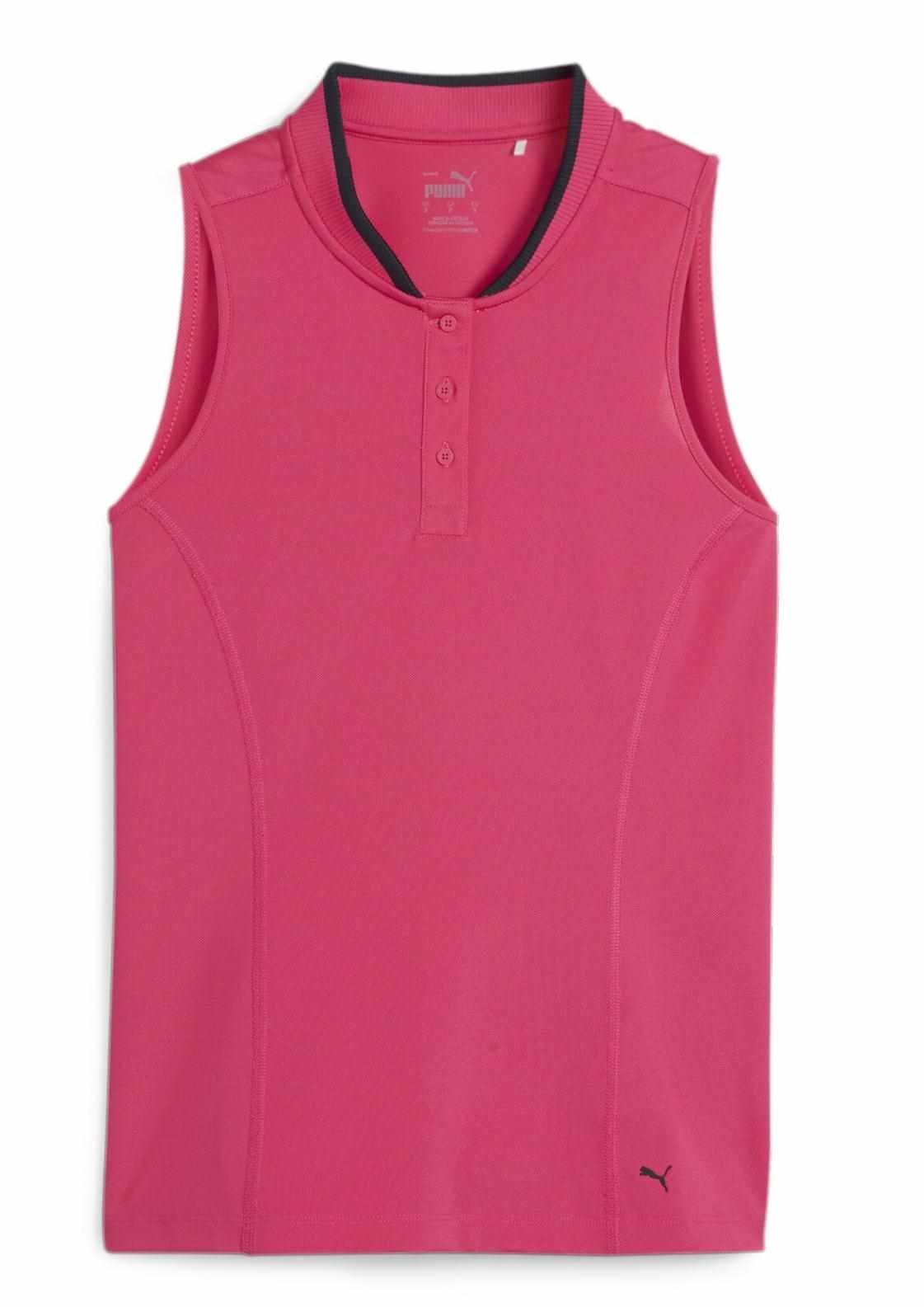 Puma Range Pique Sleeveless polo da donna, rosa