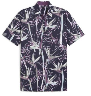 Puma Mattr Birds of Paradise polo da uomo, deep blue