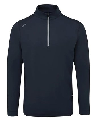 PING Latham Half Zip maglia da golf uomo, navy