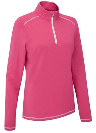 PING Sonya Fleece felpa donna, pink bloosom