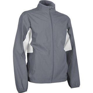 Sun Mountain Monsoon giacca impermeabile da uomo, cadet/white