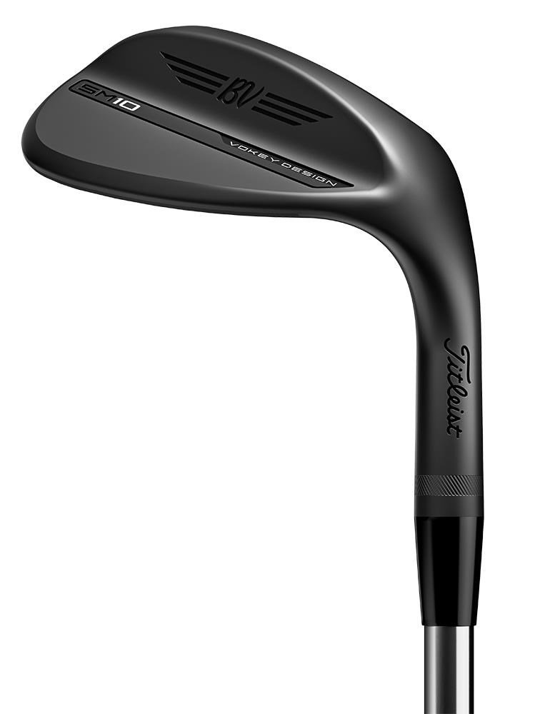 Titleist SM10 Jet Black wedge, acciaio