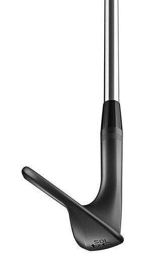 Titleist SM10 Jet Black wedge, acciaio