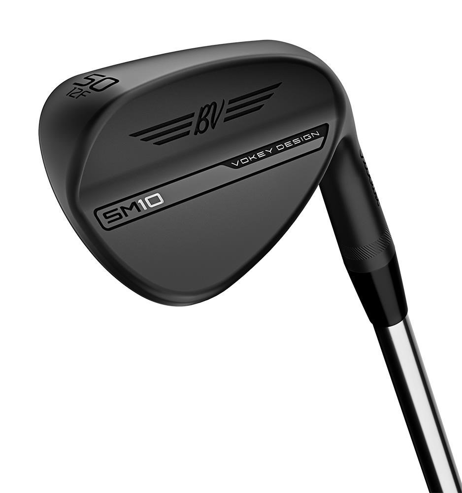 Titleist SM10 Jet Black wedge, acciaio