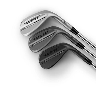 Titleist SM10 Jet Black wedge, acciaio