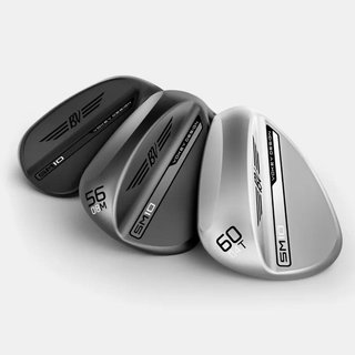 Titleist SM10 Jet Black wedge, acciaio