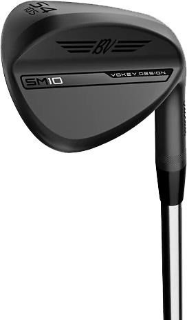 Titleist SM10 Jet Black wedge, acciaio