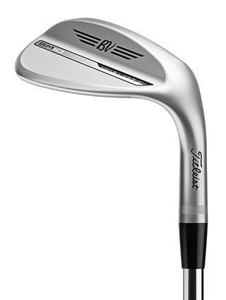 Titleist SM10 Tour Chrome wedge, acciaio