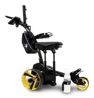 MGI ZIP X1 carrello elettrico da golf 2024, nero