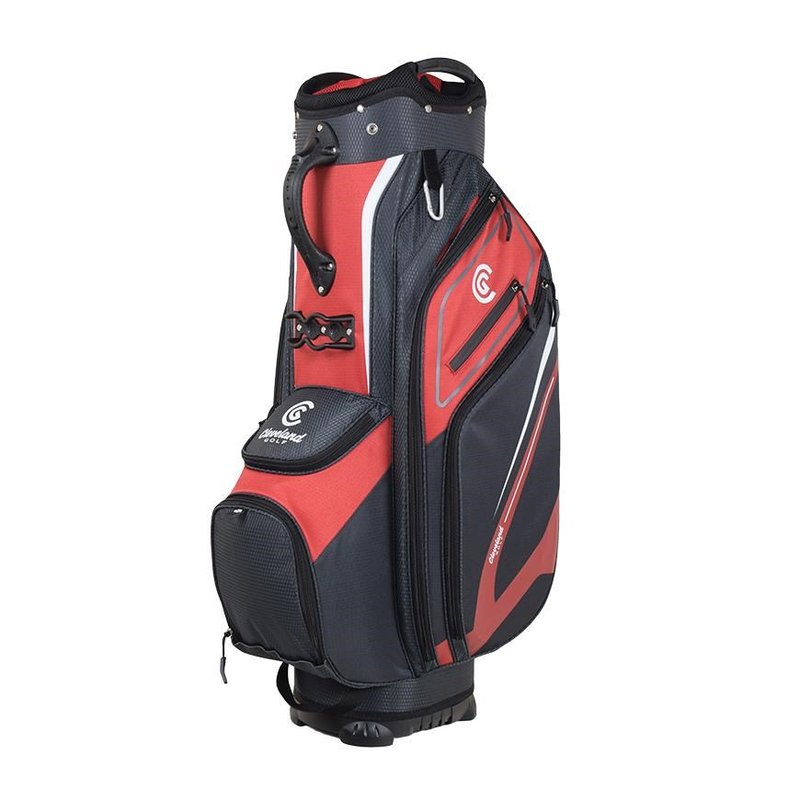 Cleveland Friday 3 cart bag, rosso/antracite