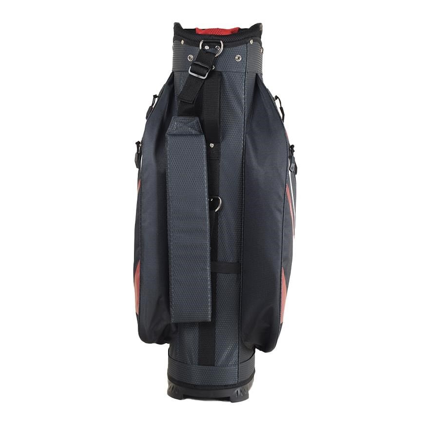 Cleveland Friday 3 cart bag, rosso/antracite