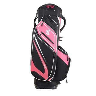 Cleveland Friday 3 cart bag, rosa/nero