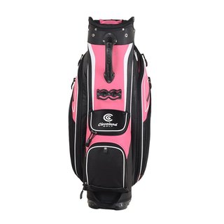 Cleveland Friday 3 cart bag, rosa/nero