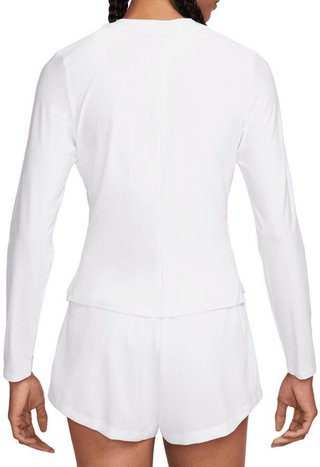 Nike Court Advantage felpa donna, bianco/nero