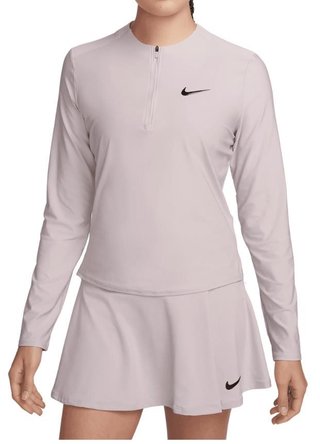 Nike Court Advantage felpa donna, platinum violet