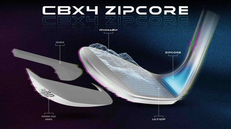 Cleveland CBX 4 Zipcore wedge da donna, grafite