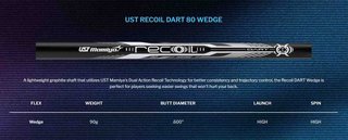 Cleveland CBX 4 Zipcore wedge, grafite