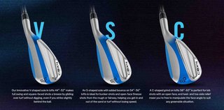 Cleveland CBX 4 Zipcore wedge, grafite