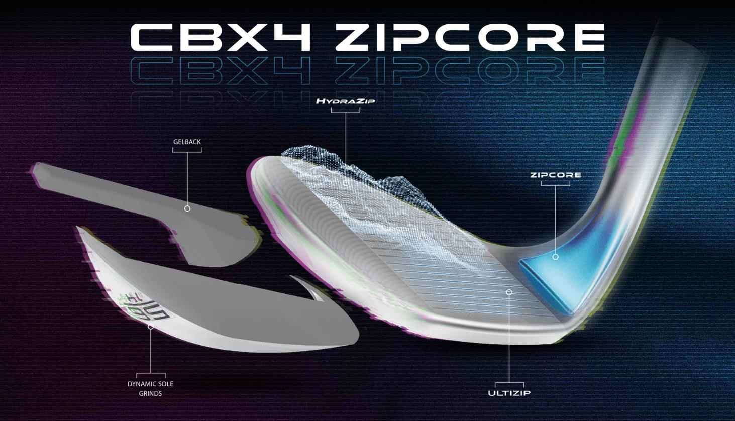 Cleveland CBX 4 Zipcore wedge, acciaio