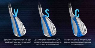 Cleveland CBX 4 Zipcore wedge, acciaio