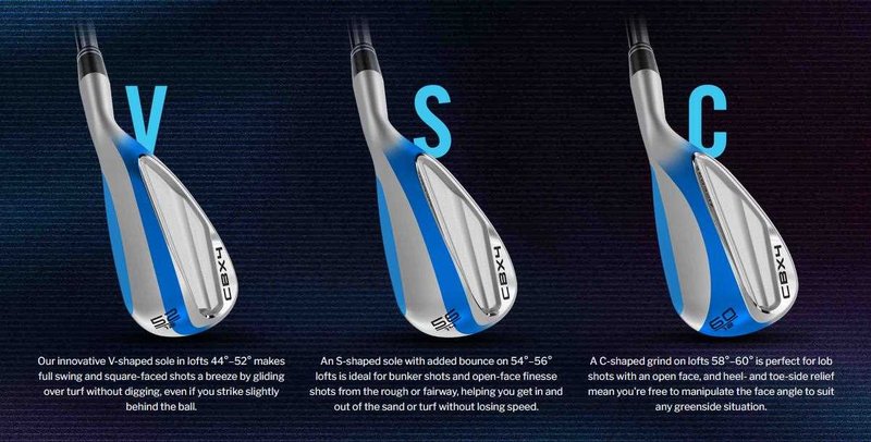 Cleveland CBX 4 Zipcore wedge, acciaio