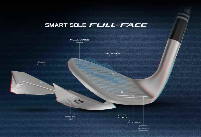 Cleveland Smart Sole Full Face wedge, acciaio