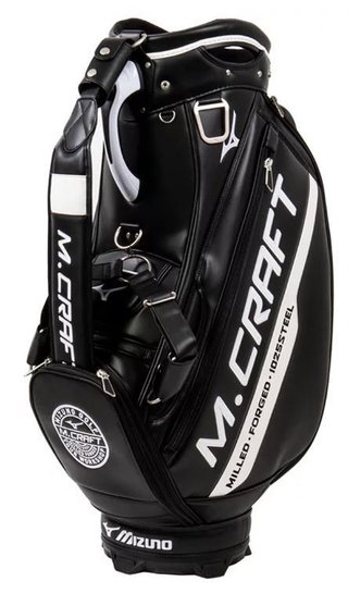 Mizuno MCRAFT staff bag 2024 cart bag, nero